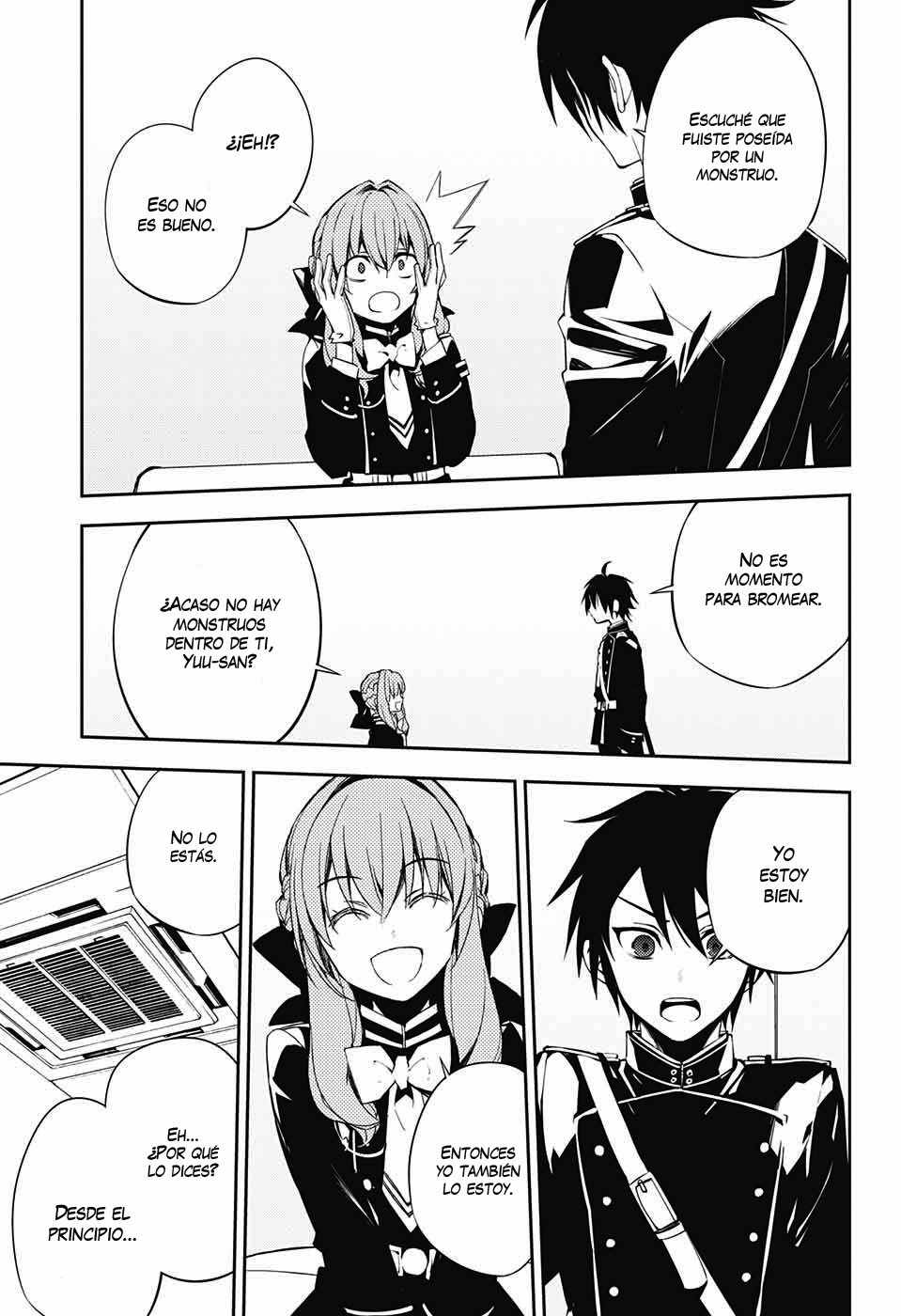 Owari no Seraph Capitulo 73: El interior de la espada de Yuu página 24