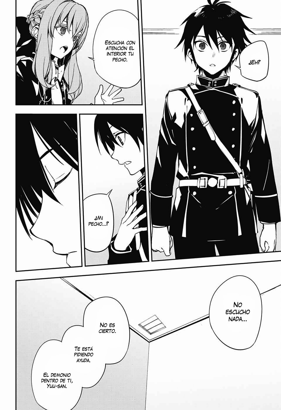 Owari no Seraph Capitulo 73: El interior de la espada de Yuu página 27