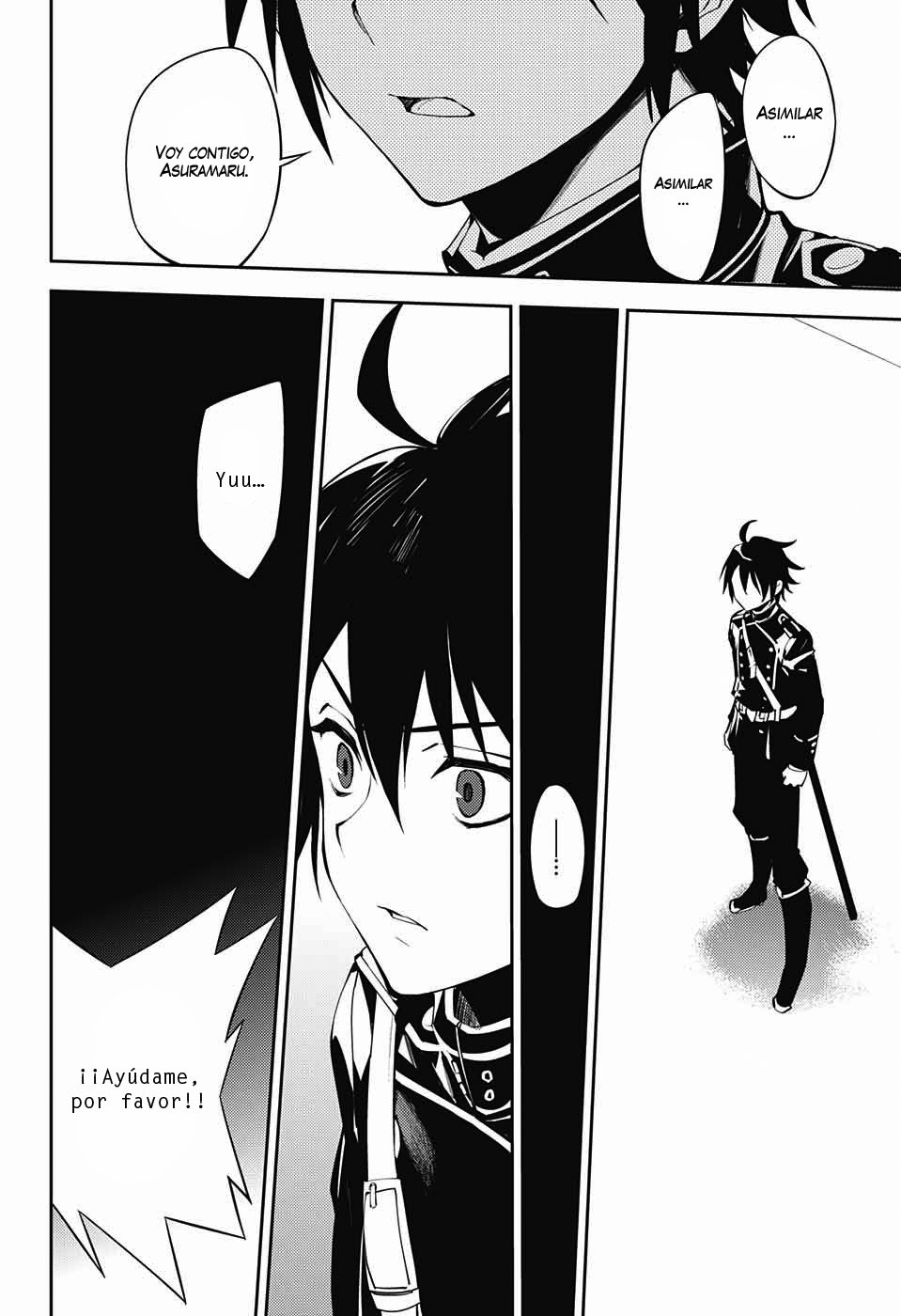 Owari no Seraph Capitulo 73: El interior de la espada de Yuu página 29