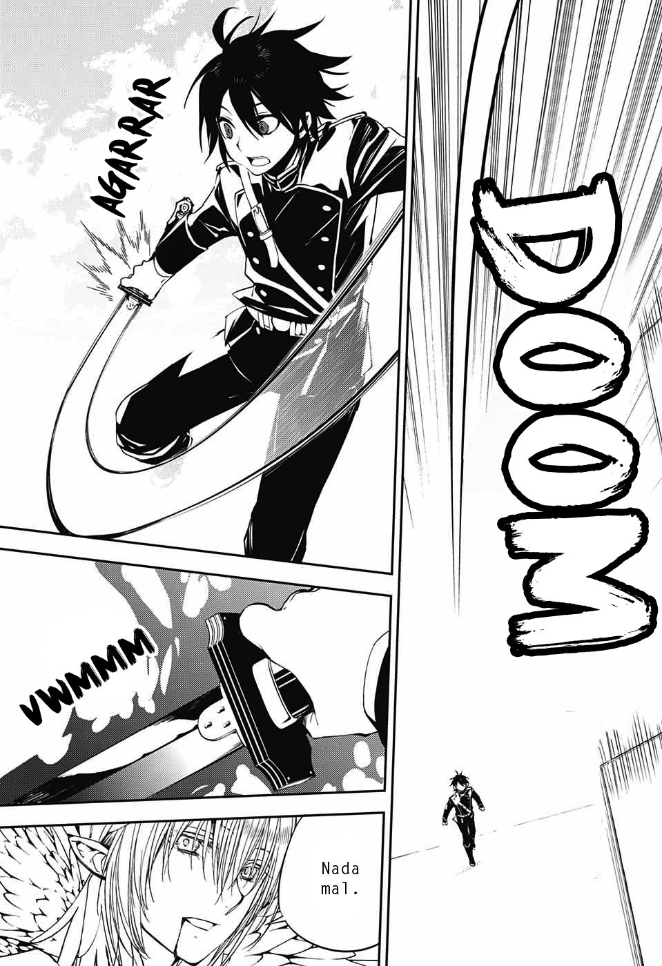 Owari no Seraph Capitulo 73: El interior de la espada de Yuu página 34