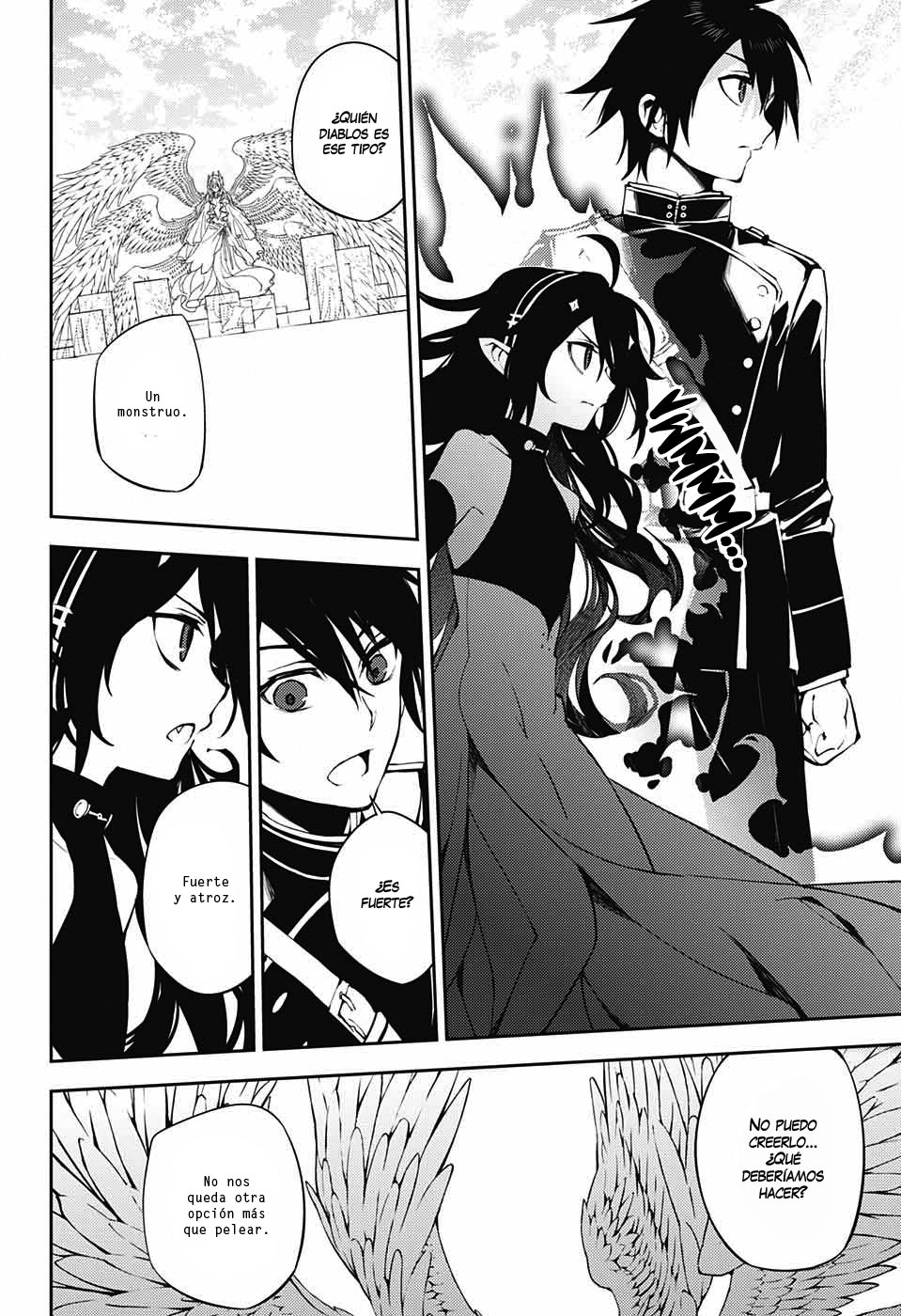 Owari no Seraph Capitulo 73: El interior de la espada de Yuu página 35