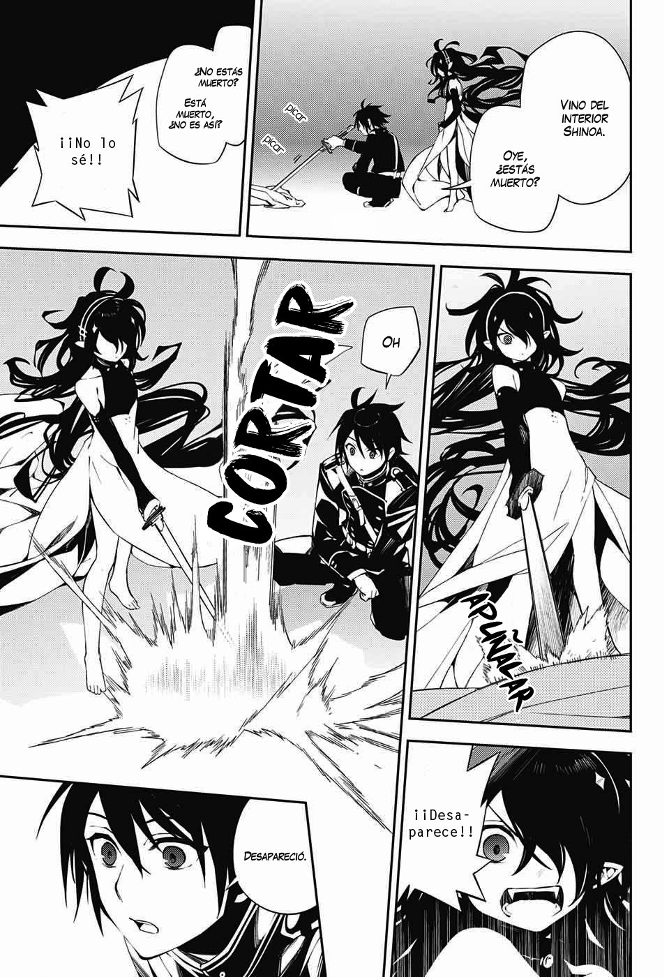 Owari no Seraph Capitulo 74: El despertar del amor página 14