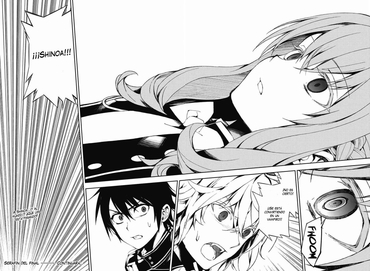 Owari no Seraph Capitulo 74: El despertar del amor página 33