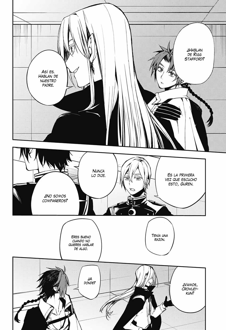 Owari no Seraph Capitulo 75: Secreto y distancia página 14