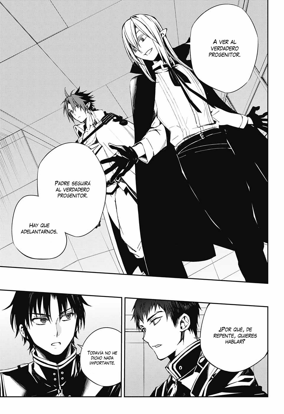 Owari no Seraph Capitulo 75: Secreto y distancia página 15