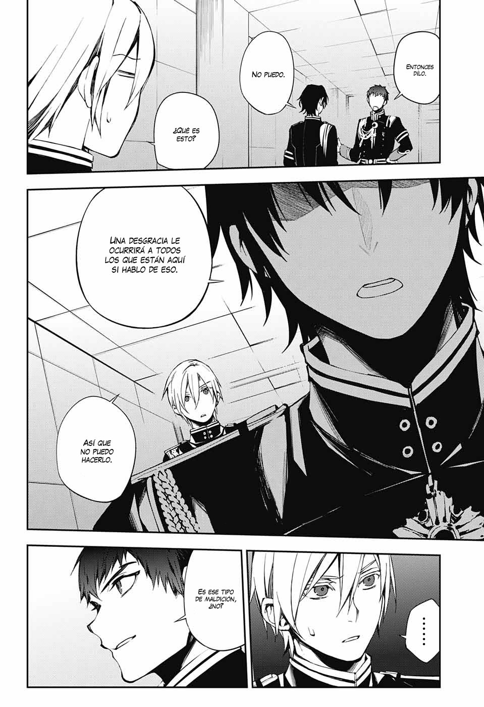 Owari no Seraph Capitulo 75: Secreto y distancia página 16