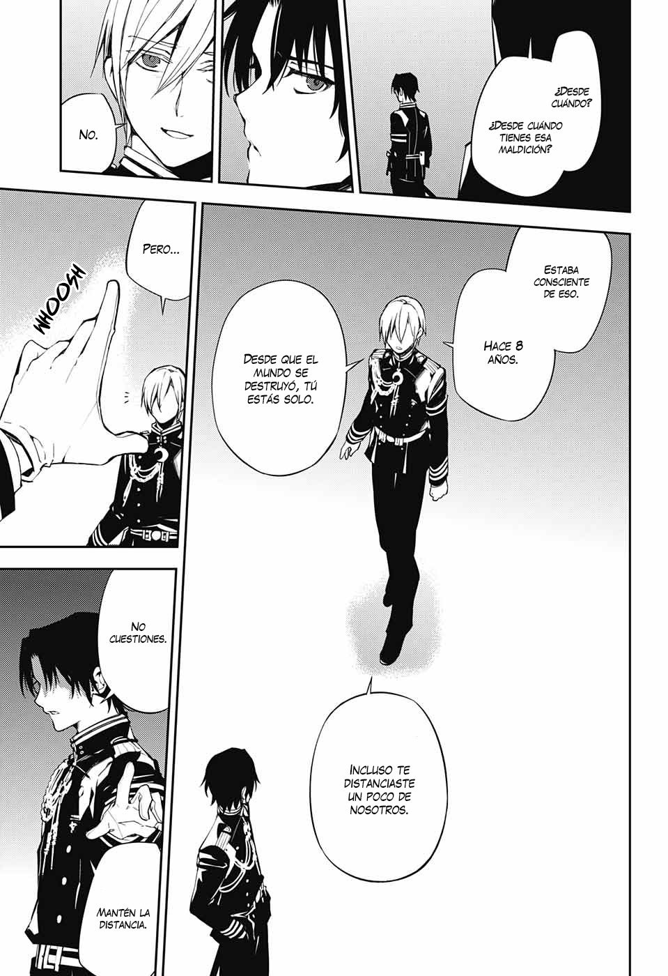 Owari no Seraph Capitulo 75: Secreto y distancia página 17