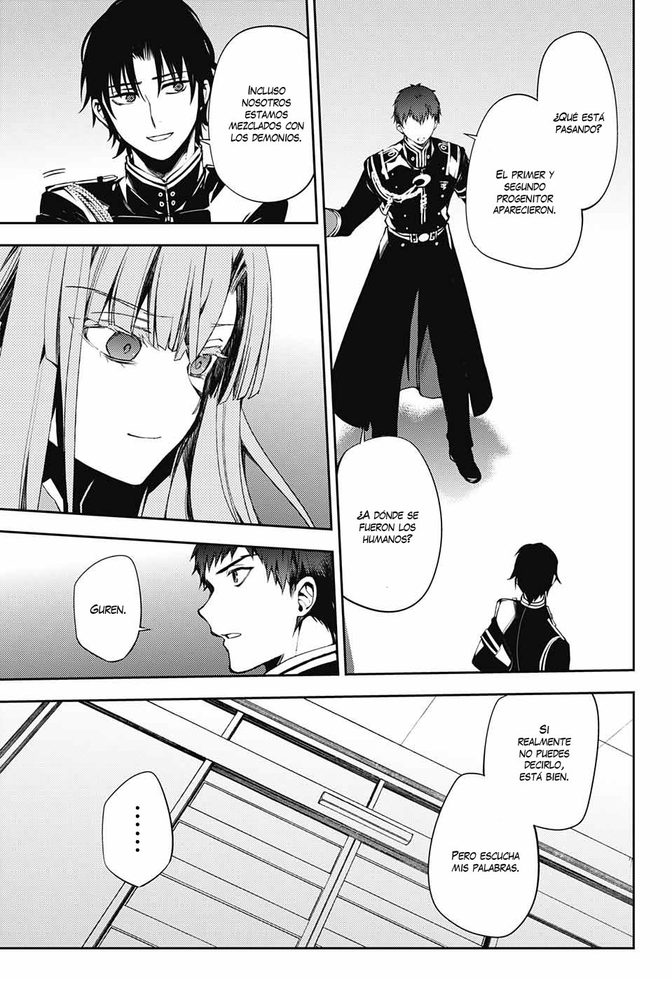 Owari no Seraph Capitulo 75: Secreto y distancia página 19