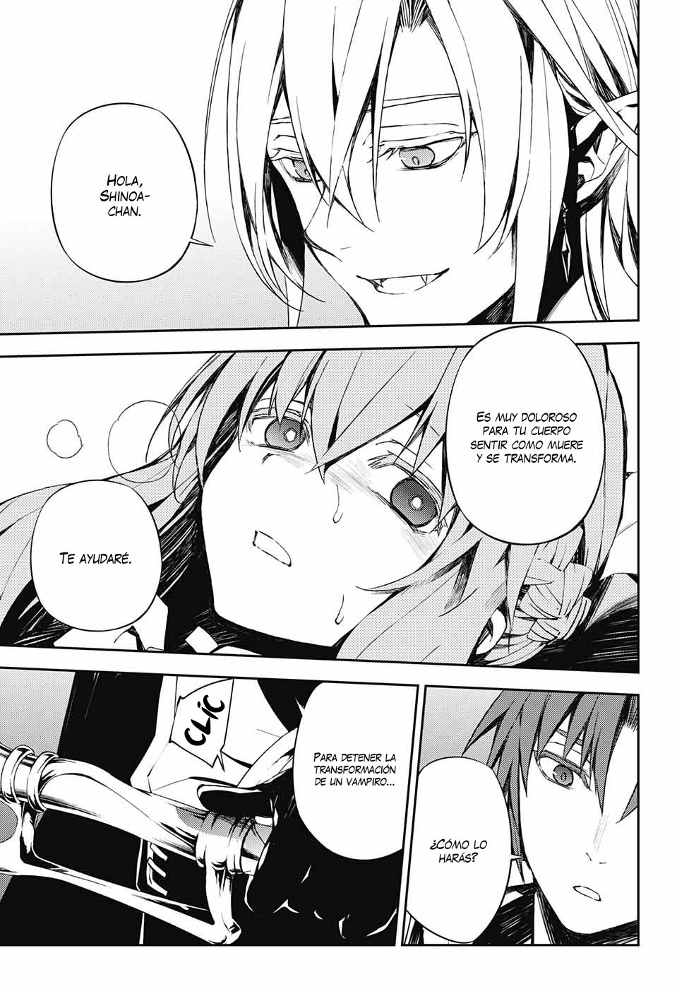 Owari no Seraph Capitulo 75: Secreto y distancia página 27