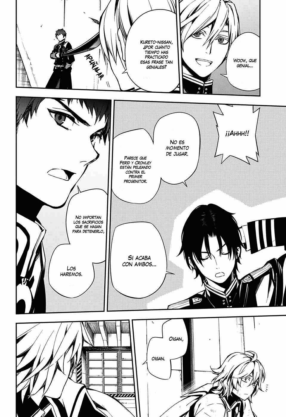Owari no Seraph Capitulo 77: Rescatar al demonio página 17