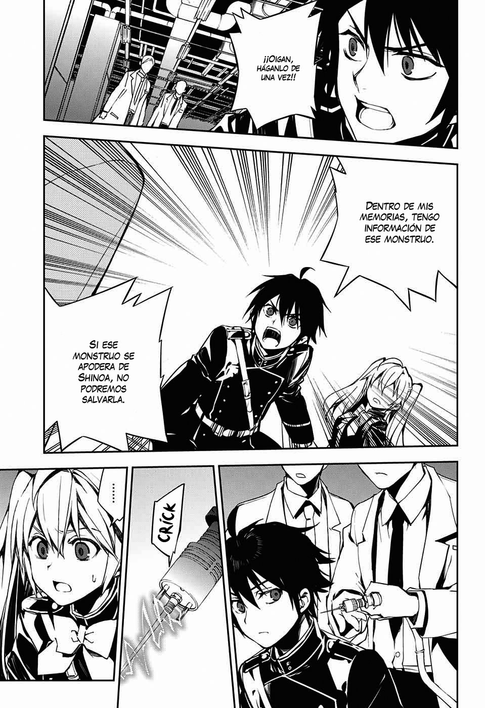 Owari no Seraph Capitulo 77: Rescatar al demonio página 21