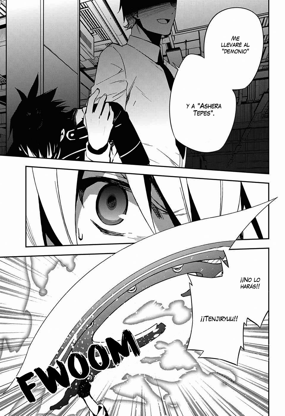 Owari no Seraph Capitulo 77: Rescatar al demonio página 27