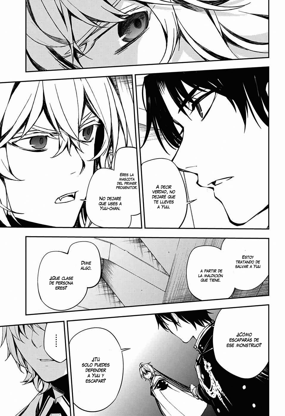 Owari no Seraph Capitulo 77: Rescatar al demonio página 8
