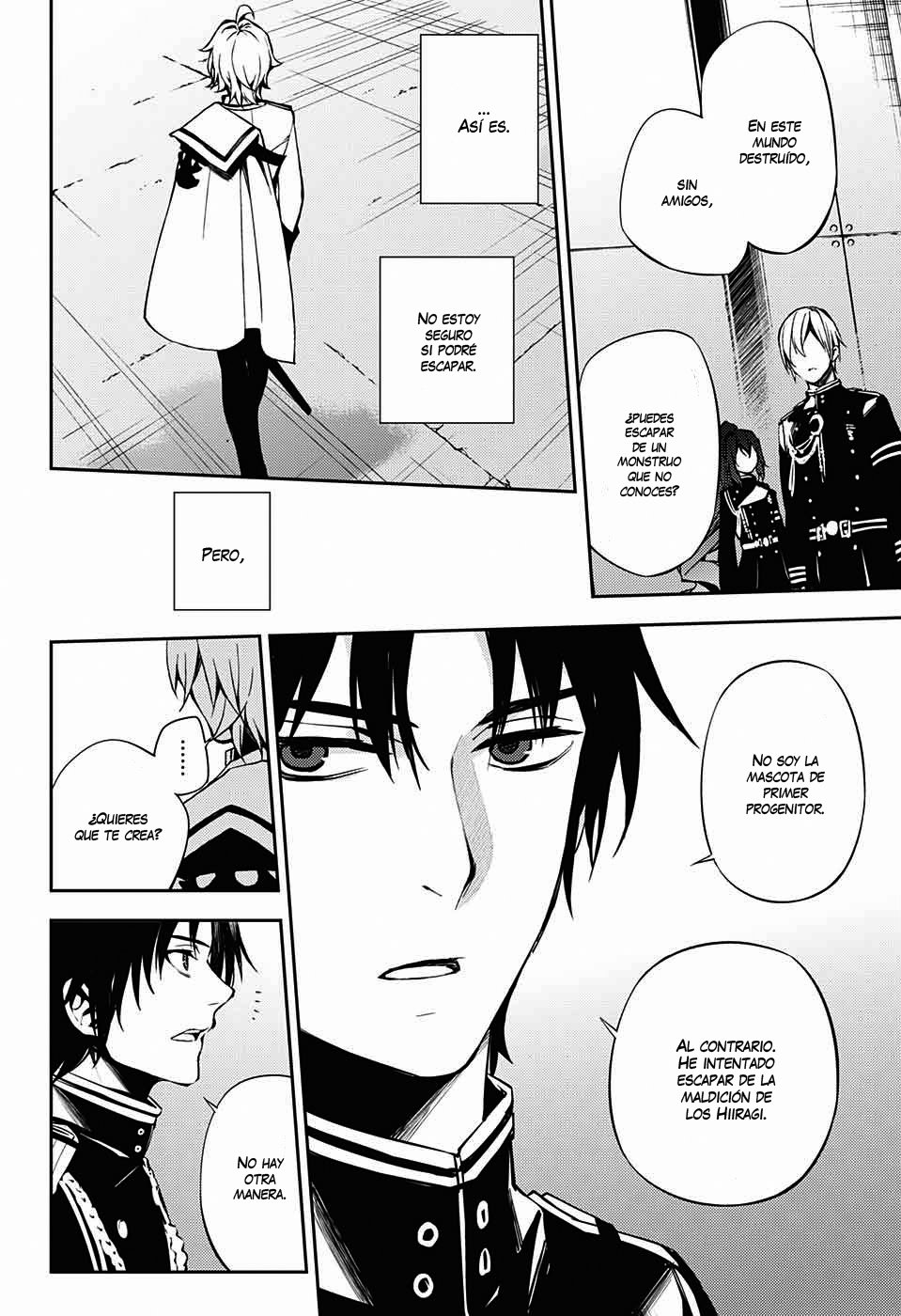 Owari no Seraph Capitulo 77: Rescatar al demonio página 9