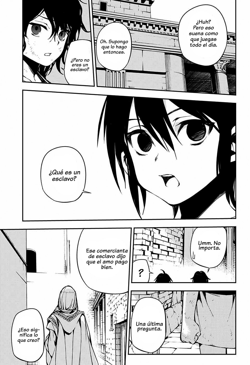 Owari no Seraph Capitulo 78: La Edad Oscura de Grecia página 21