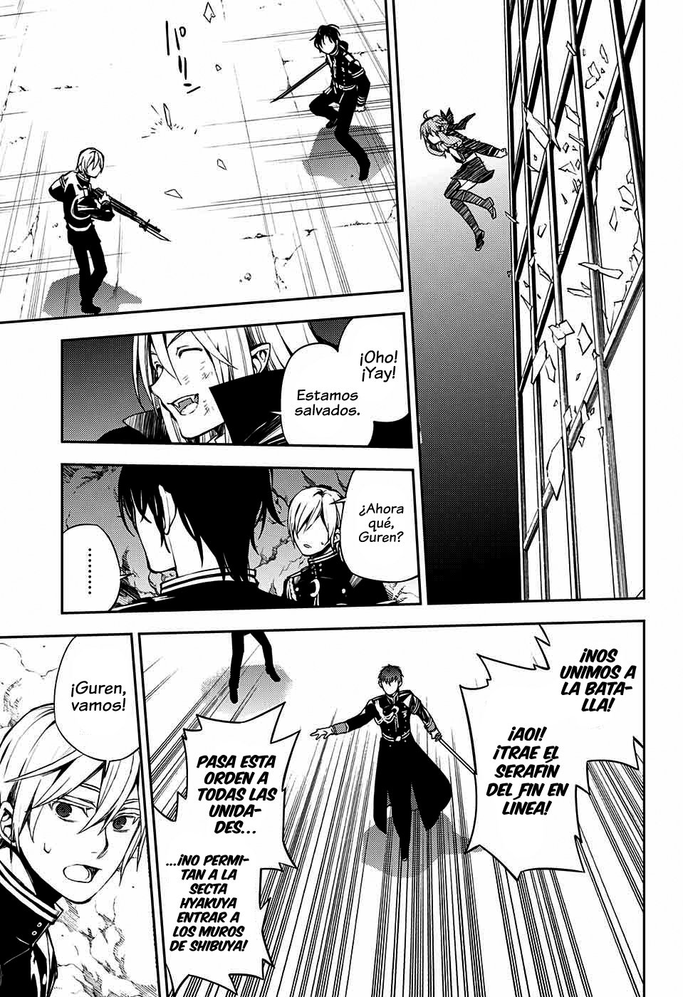 Owari no Seraph Capitulo 79: Infierno eterno página 32