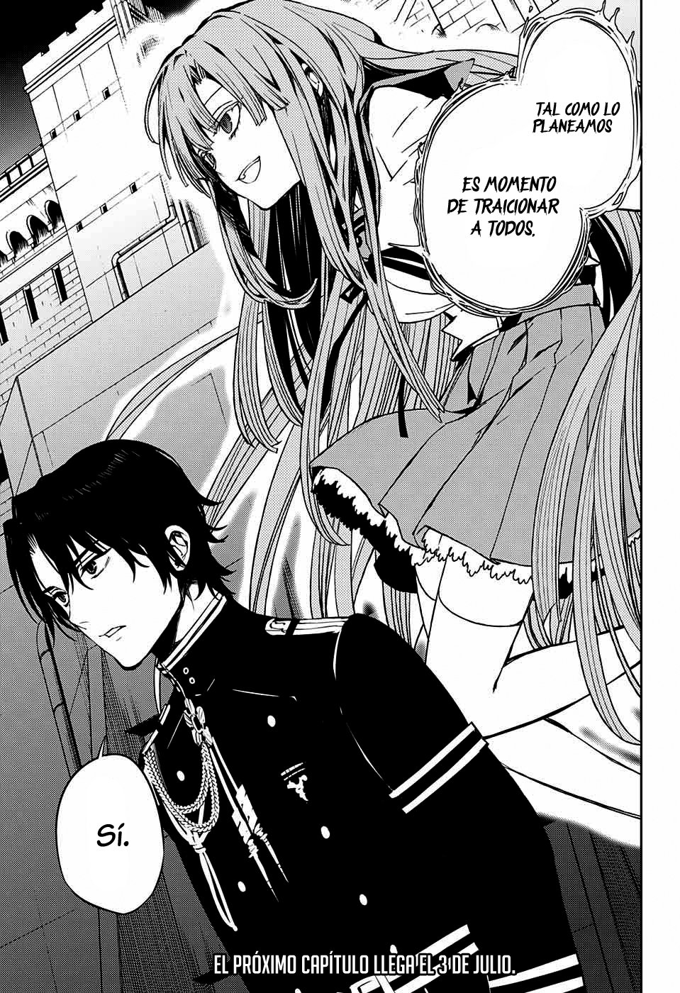 Owari no Seraph Capitulo 79: Infierno eterno página 34