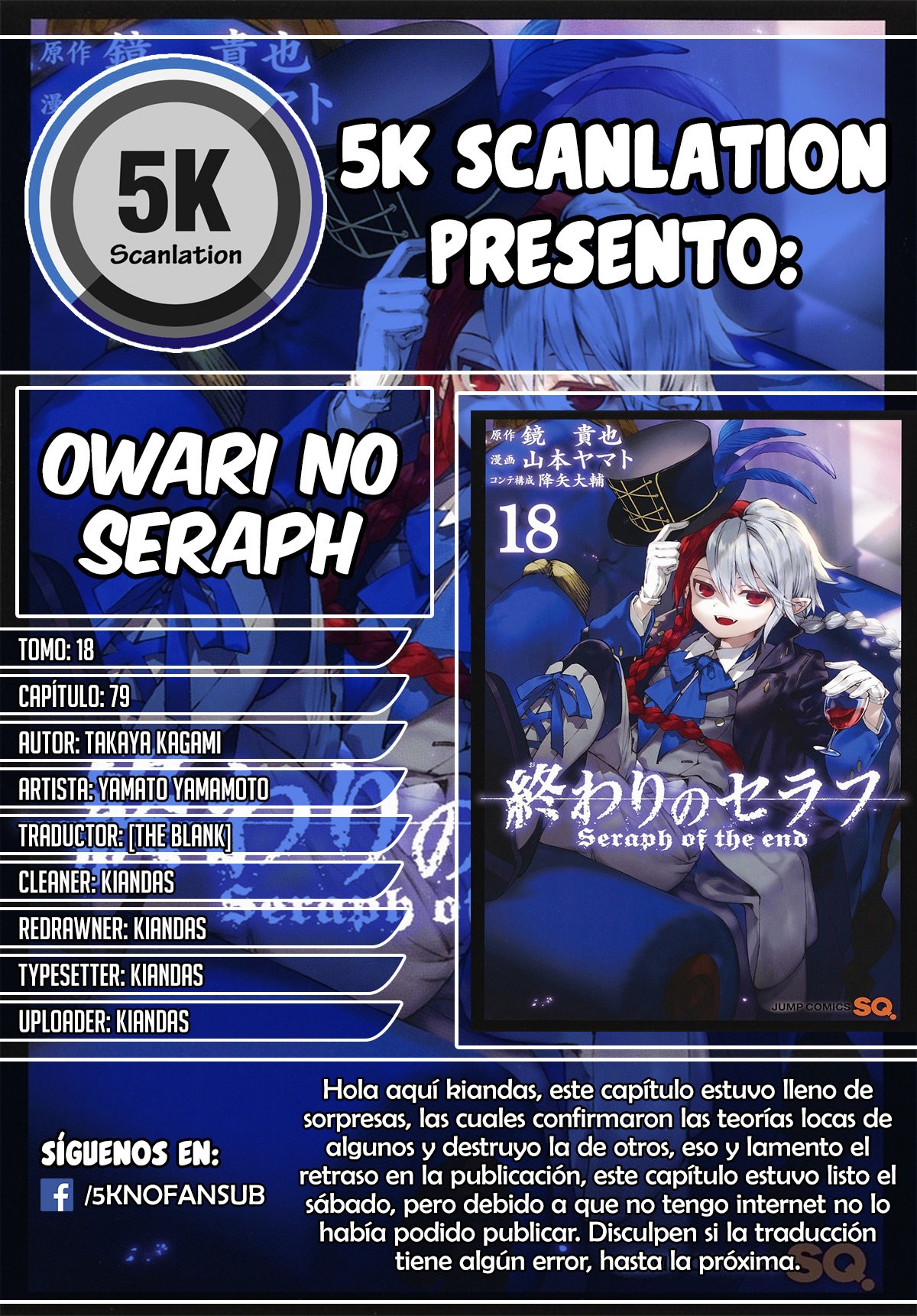 Owari no Seraph Capitulo 79: Infierno eterno página 35