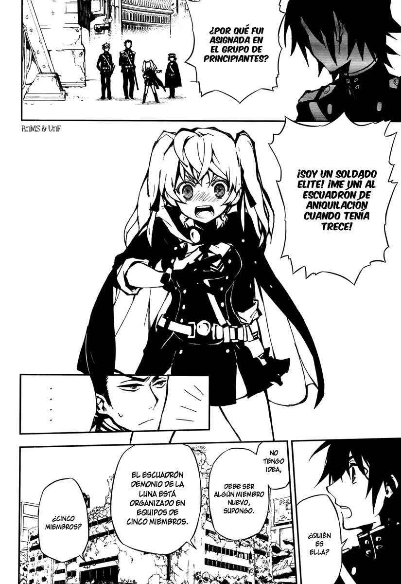 Owari no Seraph Capitulo 8: Equipo Mitsuba página 15