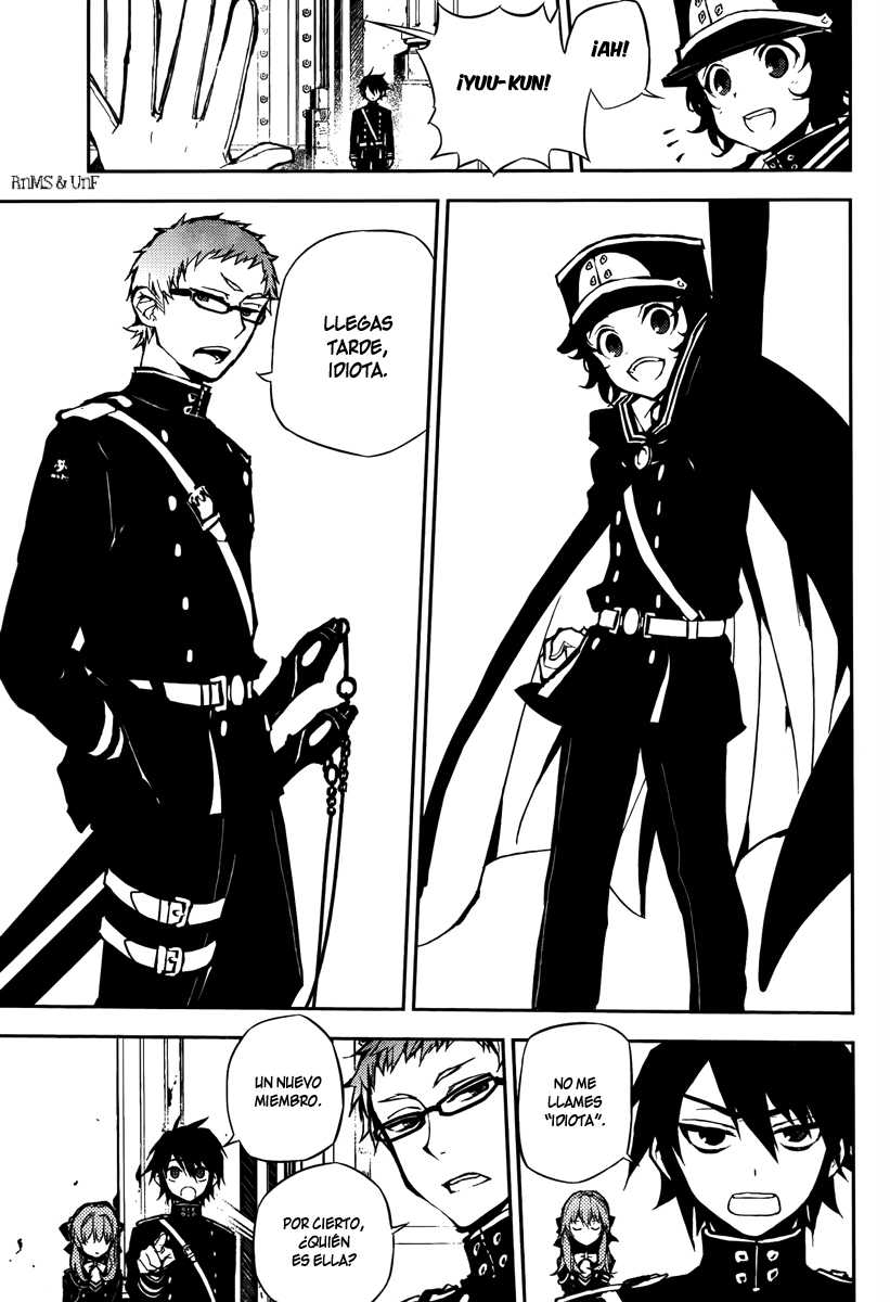 Owari no Seraph Capitulo 8: Equipo Mitsuba página 16