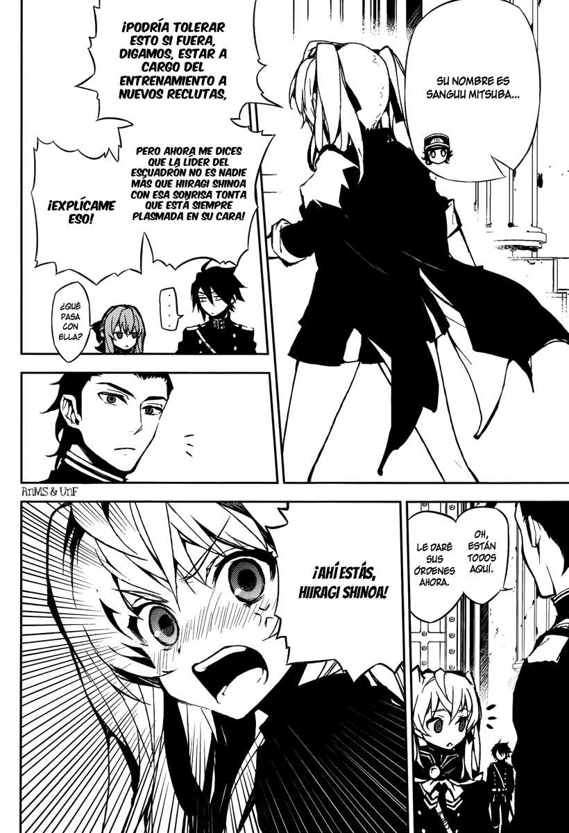 Owari no Seraph Capitulo 8: Equipo Mitsuba página 17