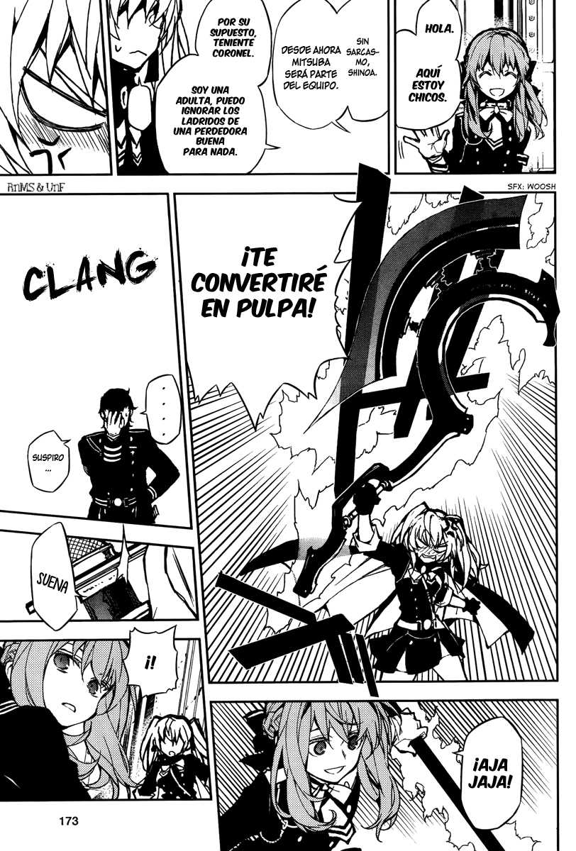 Owari no Seraph Capitulo 8: Equipo Mitsuba página 18