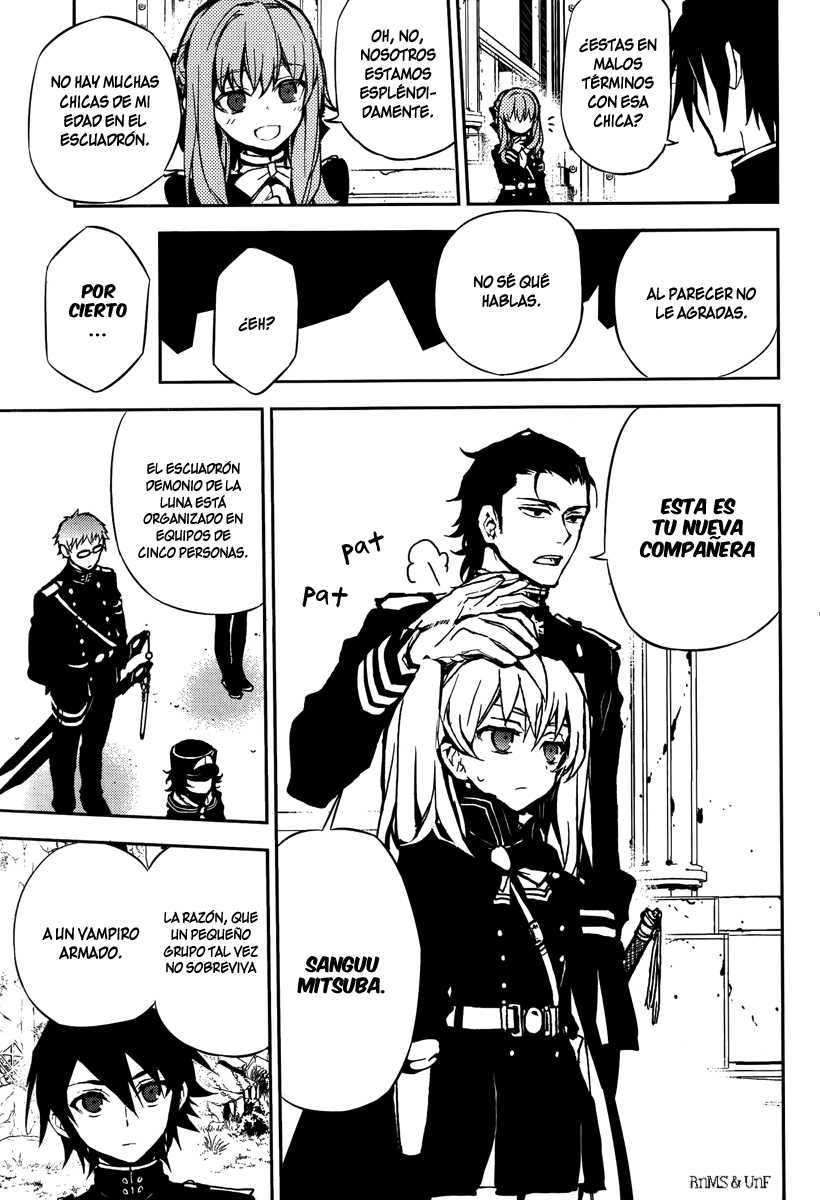 Owari no Seraph Capitulo 8: Equipo Mitsuba página 20