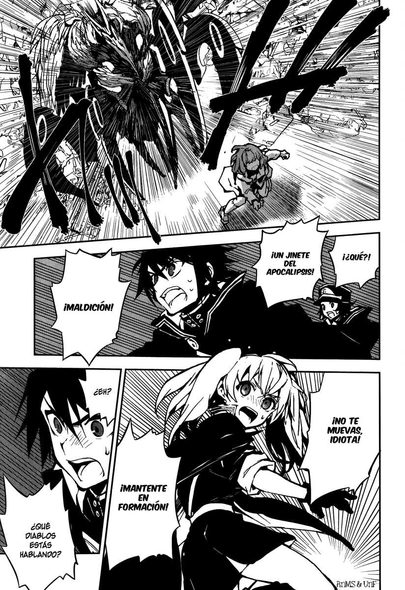 Owari no Seraph Capitulo 8: Equipo Mitsuba página 28
