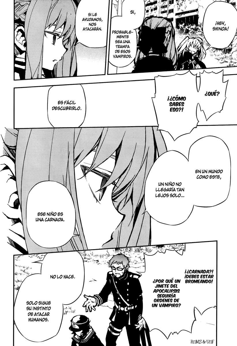 Owari no Seraph Capitulo 8: Equipo Mitsuba página 29