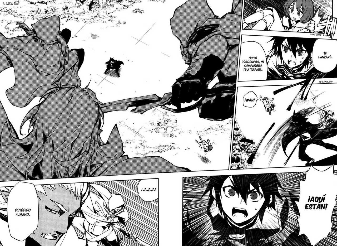 Owari no Seraph Capitulo 8: Equipo Mitsuba página 33
