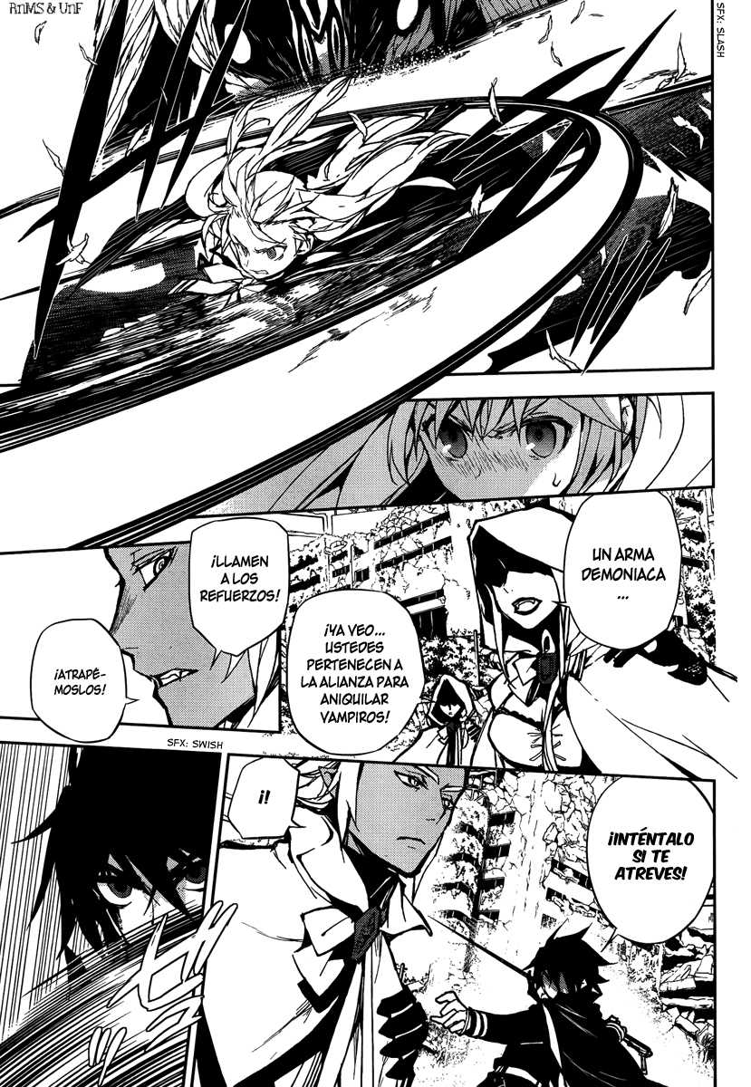 Owari no Seraph Capitulo 8: Equipo Mitsuba página 39