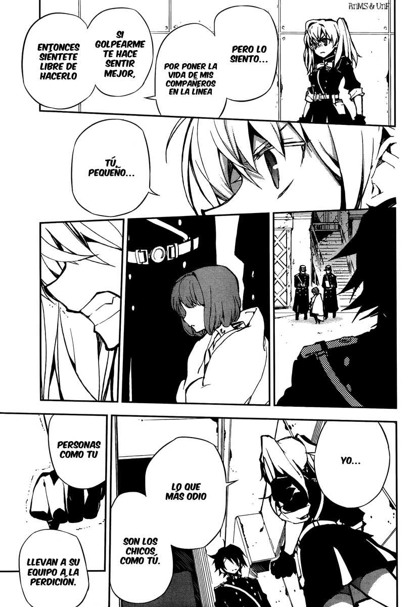 Owari no Seraph Capitulo 8: Equipo Mitsuba página 43