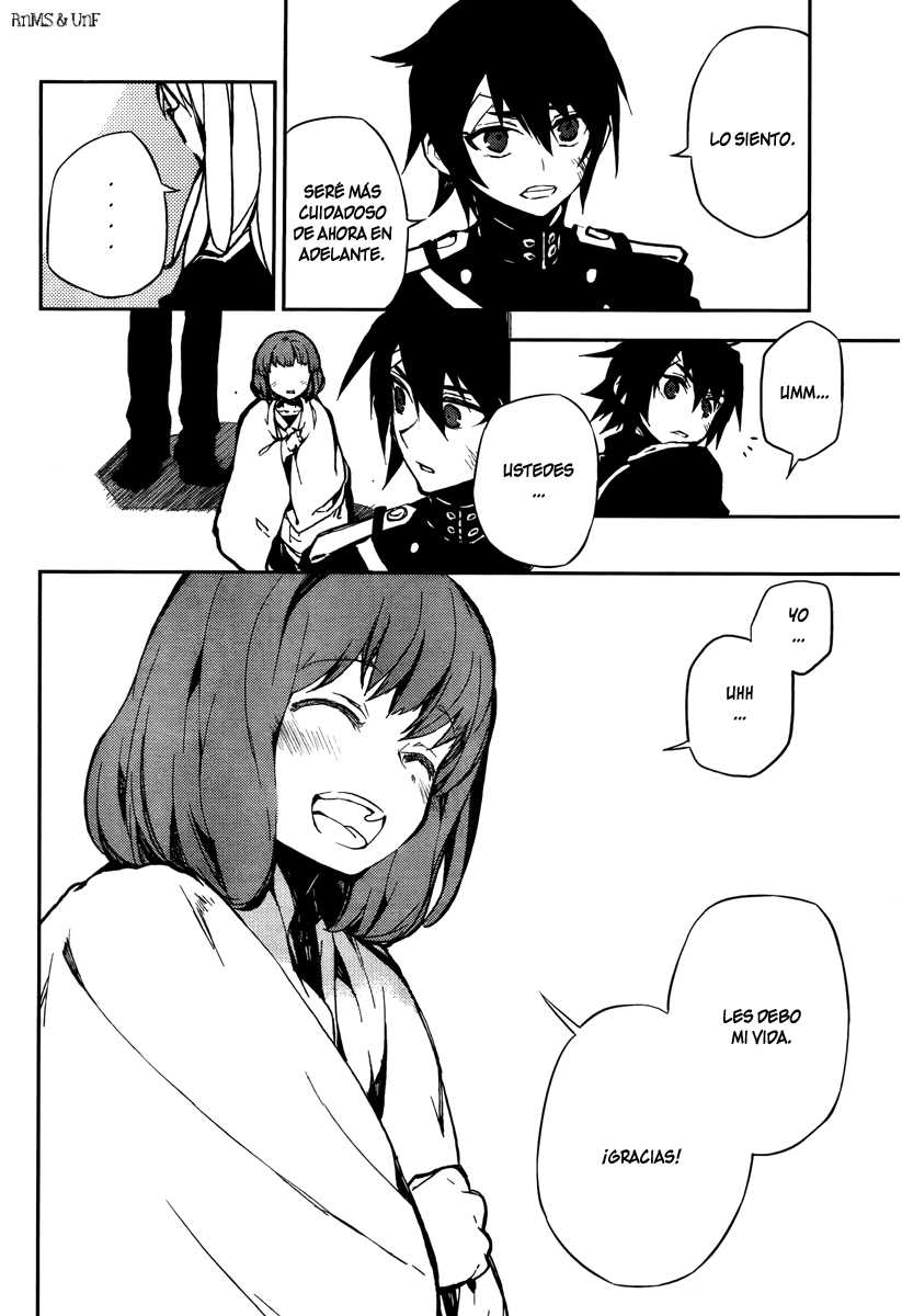 Owari no Seraph Capitulo 8: Equipo Mitsuba página 44