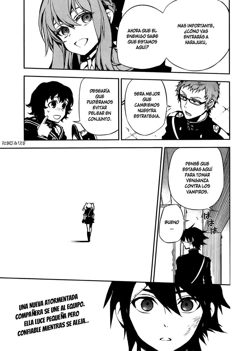 Owari no Seraph Capitulo 8: Equipo Mitsuba página 47