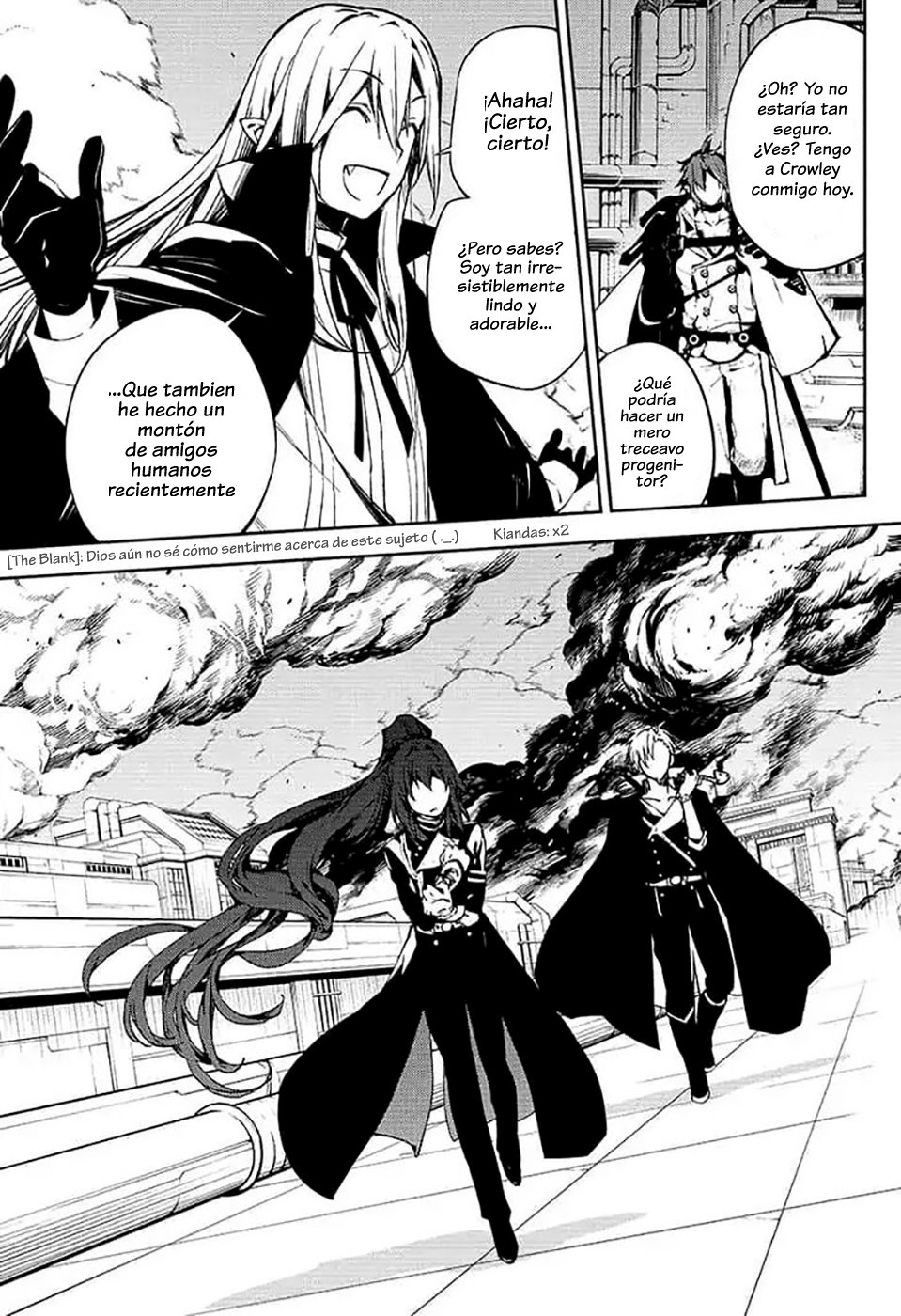 Owari no Seraph Capitulo 80: Relámpago sobre Shibuya. página 17