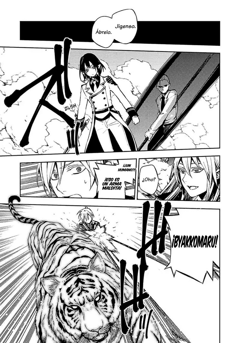 Owari no Seraph Capitulo 80: Relámpago sobre Shibuya. página 19
