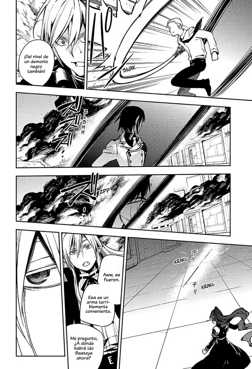 Owari no Seraph Capitulo 80: Relámpago sobre Shibuya. página 20