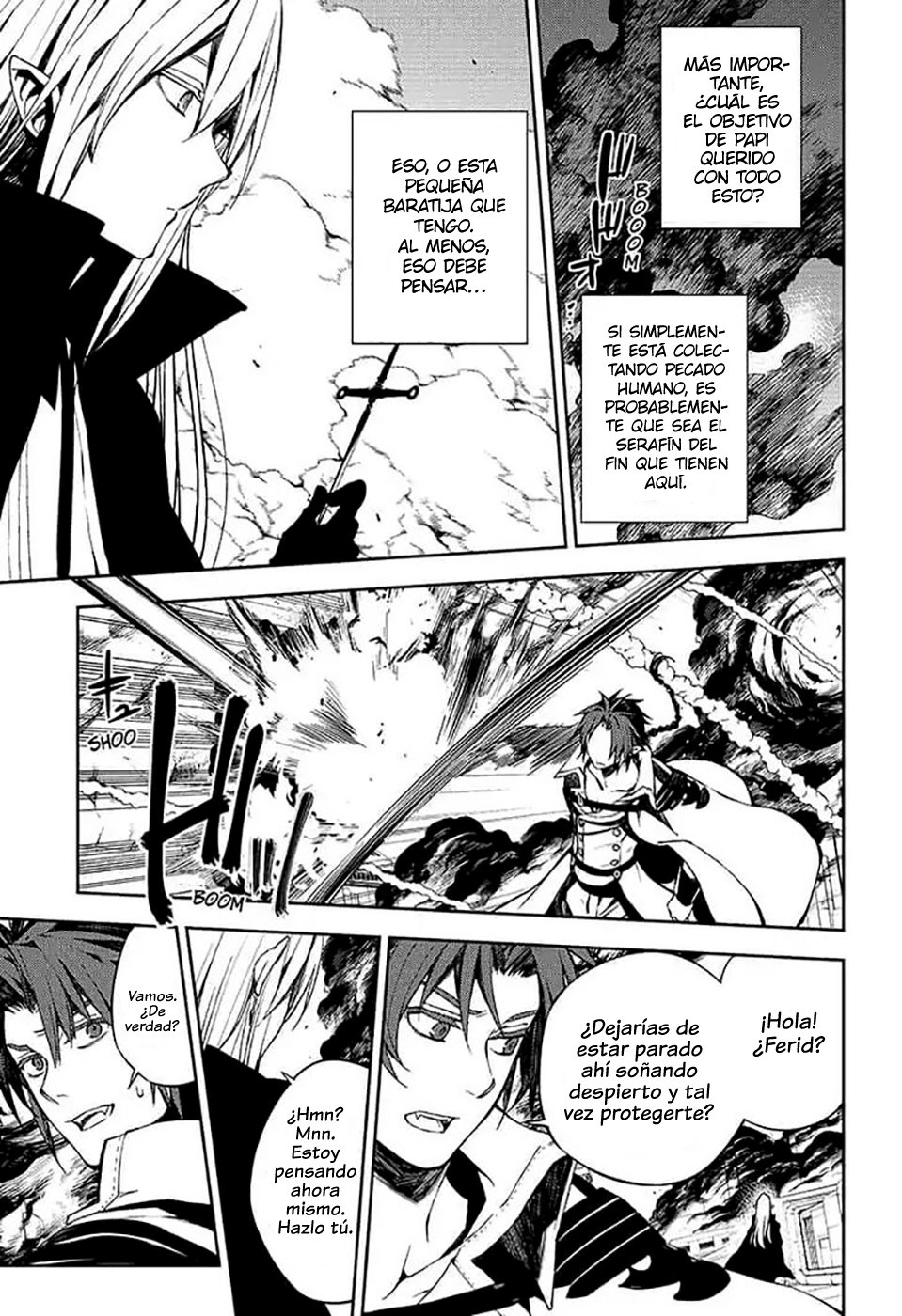 Owari no Seraph Capitulo 80: Relámpago sobre Shibuya. página 21
