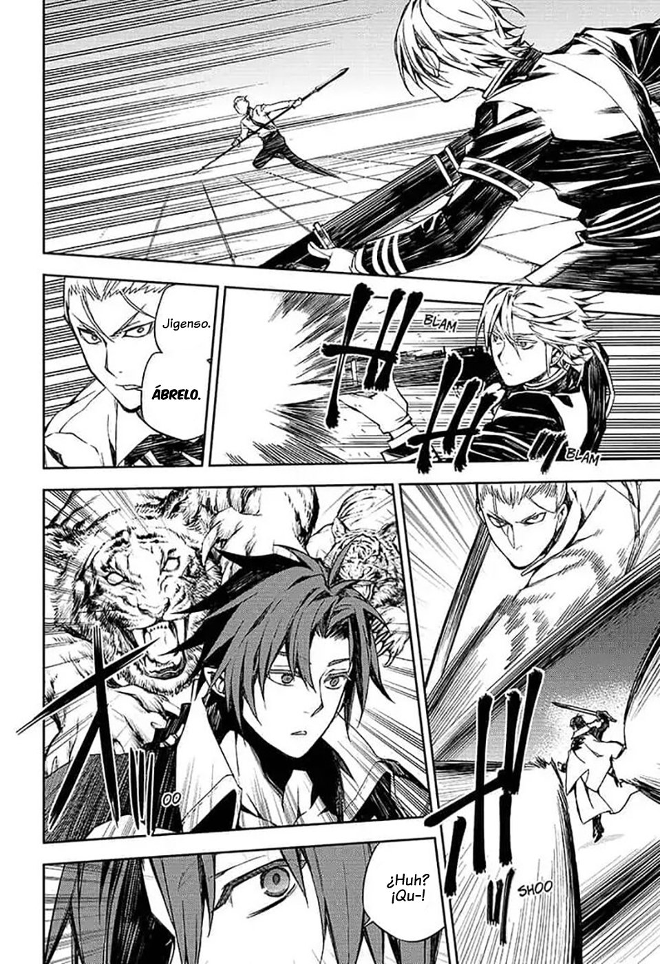 Owari no Seraph Capitulo 80: Relámpago sobre Shibuya. página 22