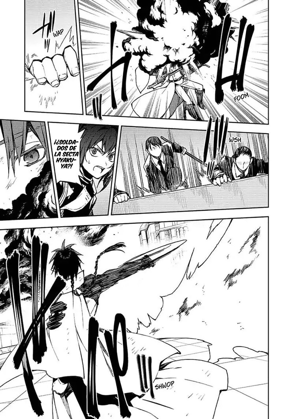 Owari no Seraph Capitulo 80: Relámpago sobre Shibuya. página 23
