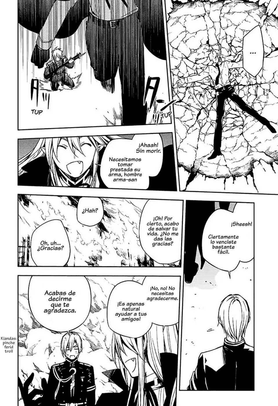 Owari no Seraph Capitulo 80: Relámpago sobre Shibuya. página 28