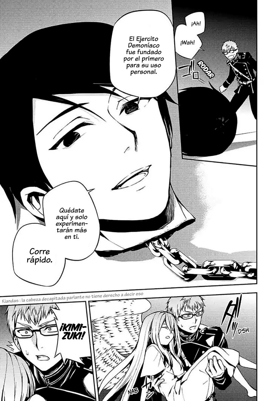 Owari no Seraph Capitulo 81: Alas caídas página 13