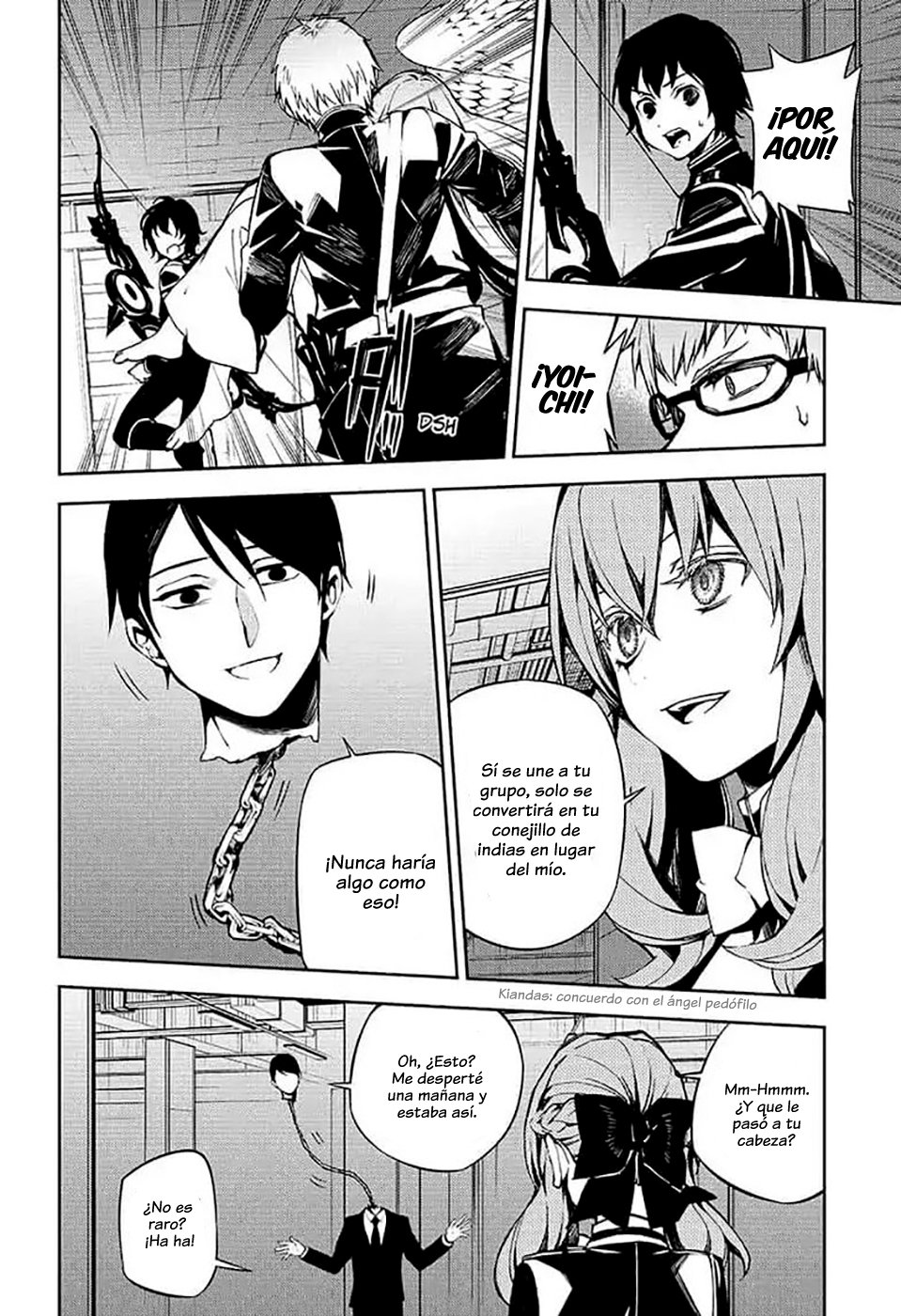Owari no Seraph Capitulo 81: Alas caídas página 14