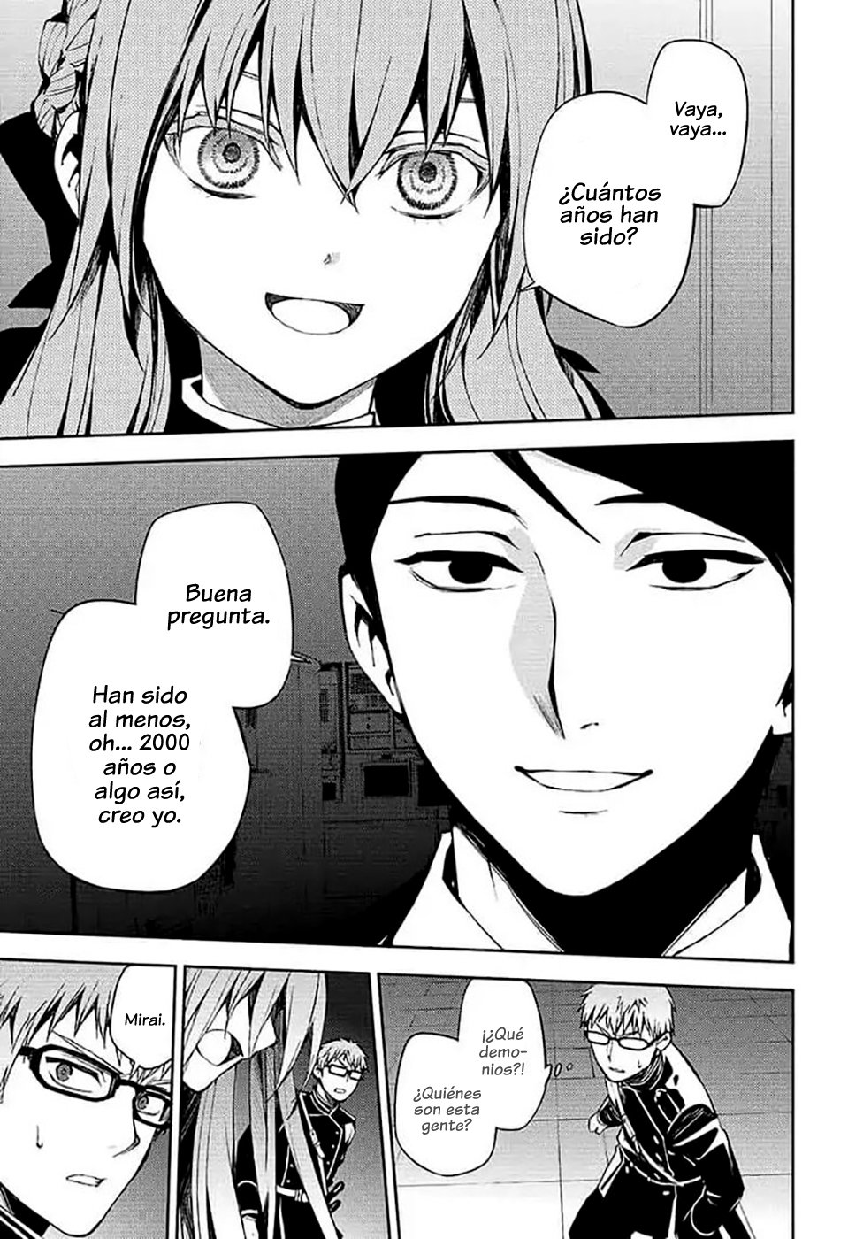 Owari no Seraph Capitulo 81: Alas caídas página 3
