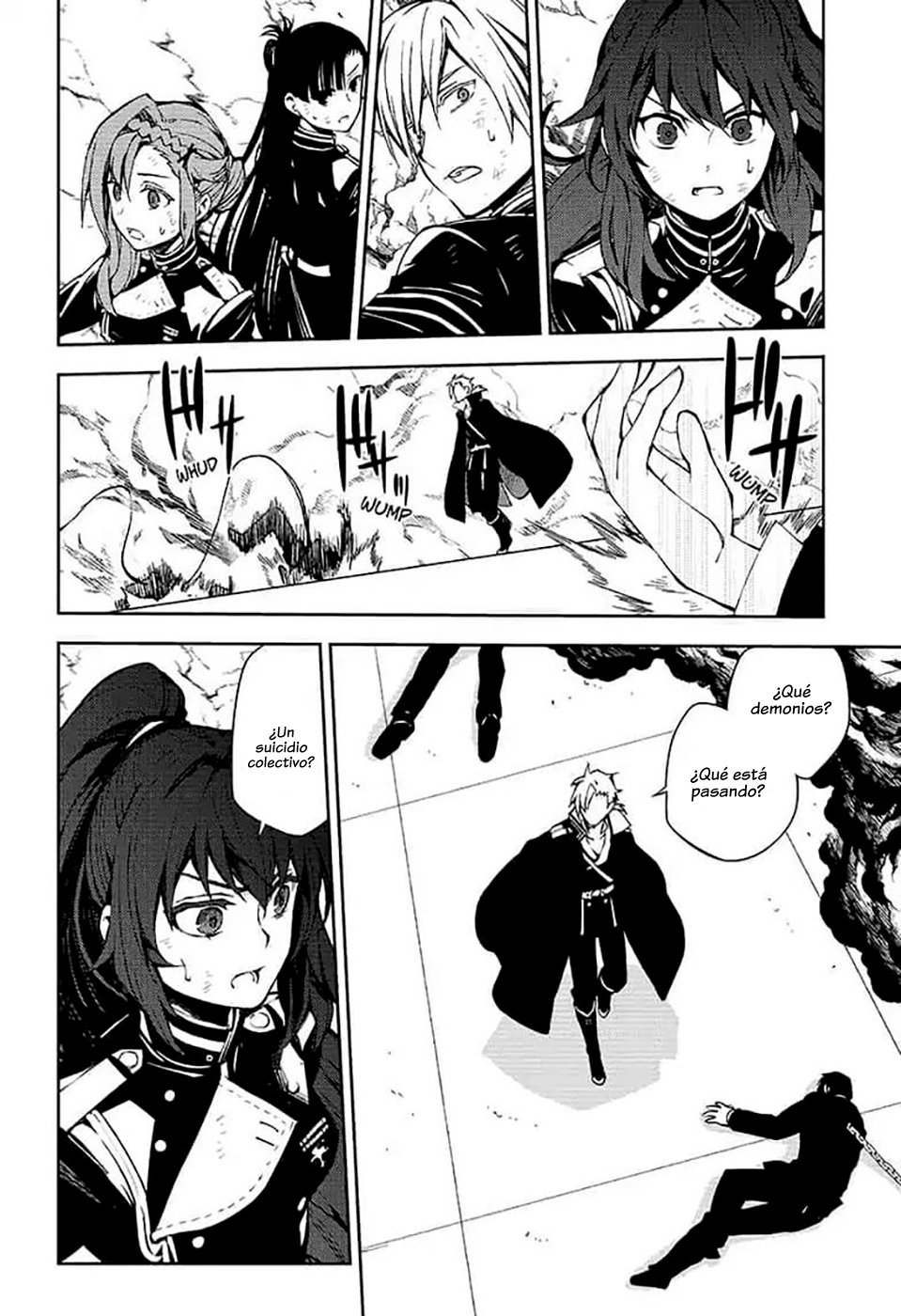 Owari no Seraph Capitulo 81: Alas caídas página 8