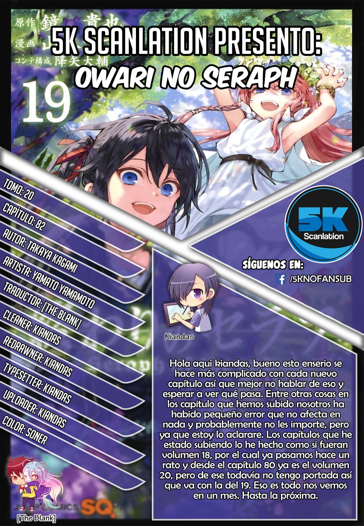 Owari no Seraph Capitulo 82: Mahiru-No-Yo página 38