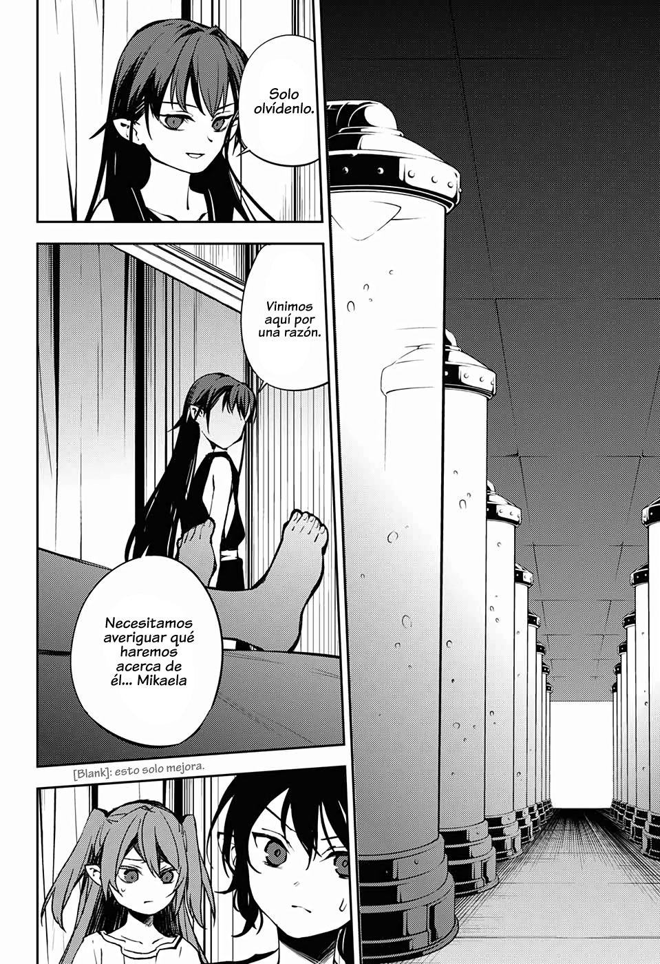 Owari no Seraph Capitulo 85: La reunión de los conejillos de india. página 17