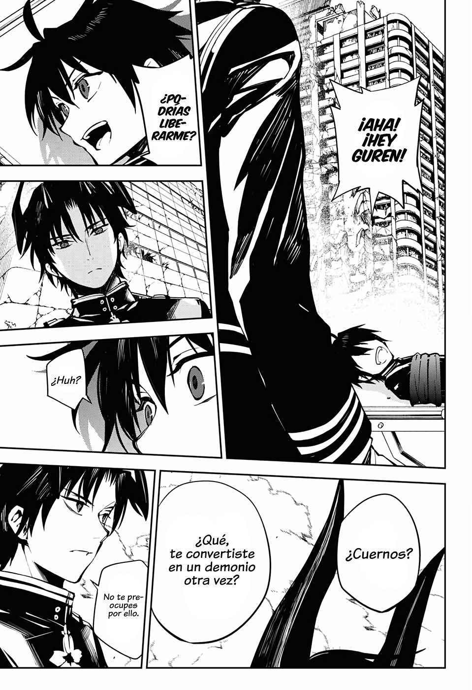 Owari no Seraph Capitulo 85: La reunión de los conejillos de india. página 21