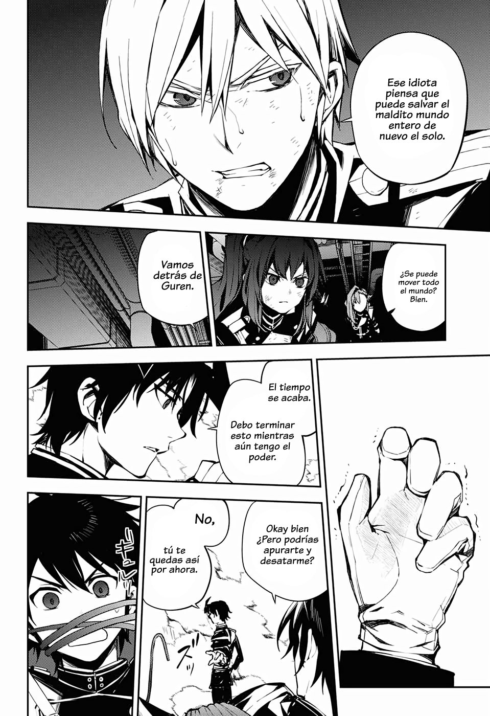 Owari no Seraph Capitulo 85: La reunión de los conejillos de india. página 24
