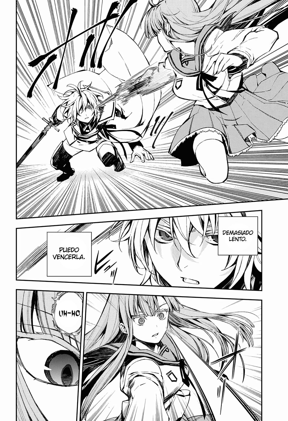 Owari no Seraph Capitulo 85: La reunión de los conejillos de india. página 28